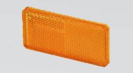 Odrazka obdélníková  94 x 44 mm oranžová