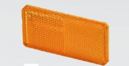 Odrazka obdélníková 105 x 55 mm oranžová