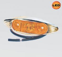 Světlo boční vymezovací LED 12V 0,8W Pro-Can chrom