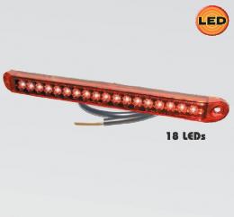 Světlo obrysové červené LED 12V Pro-Can XL