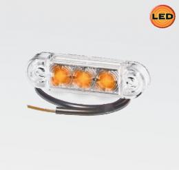 Světlo boční vymezovací LED 12V Pro-Slim