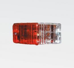 Světlo obrysové červeno-bílé 105 x 46 mm