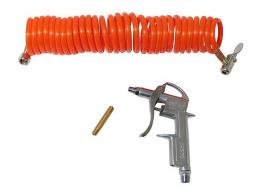 Vzduchová hadice s pistolí 5m oranžová