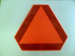 Reflexní tabule trojúhelník plast