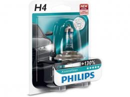 Autožárovka Philips 12V H4 60/55W X-tremeVision +130%