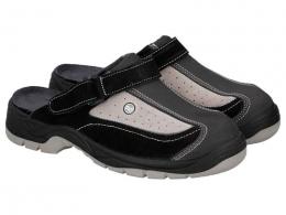Truckerské sandály šedé s černou velikost 42