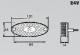 Světlo boční vymezovací LED 24V Flatpoint II
