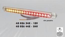 Světlo brzdové, koncové i směrové LED Pro-Can XL 3F 12V čiré