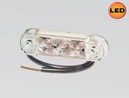 Světlo obrysové bílé LED 12V 0,4W Pro-Slim
