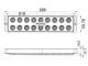 Světlo vnitřní LED 12 i 24V Pro-S-Space 900 lm