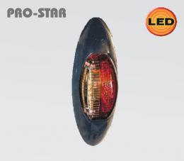 Světlo obrysové červeno-bílé LED Pro-Star