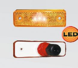 Světlo boční vymezovací LED 12V 95,7 x 30,7 PG jednotka