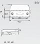 Světlo boční vymezovací LED 24V 95,7 x 30,7 s držákem