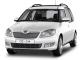Zimní ochranná clona Škoda Roomster, 2010 - 2015, horní