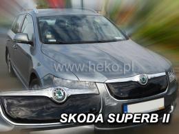 Zimní clona Škoda Superb II, 2008 - 2013, horní