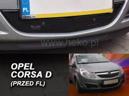 Zimní clona Opel Corsa D, 2003 - 2011, spodní, před faceliftem