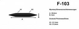 Lišty na nárazník 35 cm