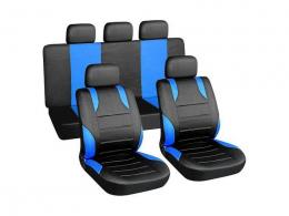 Autopotahy sedadel SPORT modré, Airbag