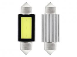 Žárovka LED 12V 3xCOB sufit bílá délky 39 mm, CAN-BUS