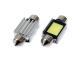 Žárovka LED 12V 3xCOB sufit bílá délky 39 mm, CAN-BUS