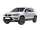 Gumové vaničky Seat Ateca, 2016 ->