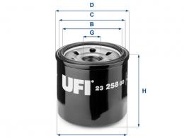 Filtr olej UFI 23.258.00