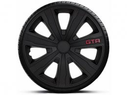 Kryty kol 14" GTR CARBON BLACK černá sada 4 kusy