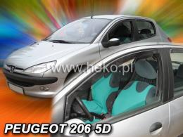 Ofuky Peugeot 206, 1998 ->, přední, 5 dveří