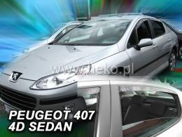 Ofuky Peugeot 407, 2004 ->, sedan, komplet