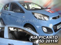 Ofuky KIA Picanto II, 2011 - 2017, přední, 5 dveří