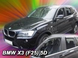 Ofuky BMW X3, 2010 - 2017, komplet