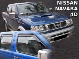 Ofuky Nissan Navara Pick-Up II, 2001 - 2005, komplet
