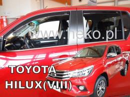 Ofuky Toyota Hilux VIII, 2016 ->, komplet, 4 dveře