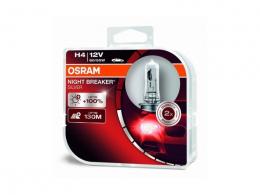 Autožárovka 12V H4 +100%, Night Breaker Silver OSRAM